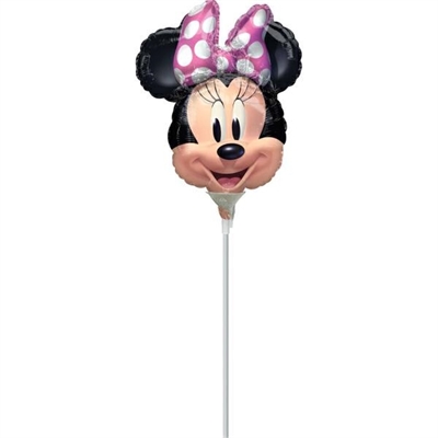 PALLONCINO IN MYLAR MINI SHAPE TESTA DI MINNIE (4101002)