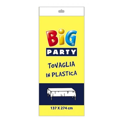 TOVAGLIA PIEGATA IN PVC GIALLA 137X274CM (15829-14705)