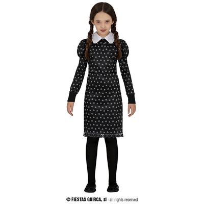 COSTUME BIMBA MERCOLEDI STAMPATO TAGLIA 5-6 ANNI (78042)