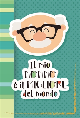 BIGLIETTO AUGURI NONNO MIGLIORE DEL MONDO (OV.6537-2)