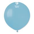 PALLONCINI IN LATTICE TONDO AZZURRO BABY 48CM 25PZ (207255)