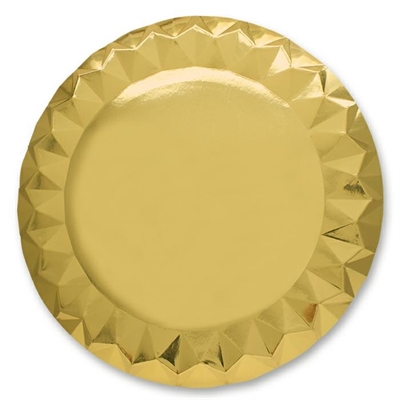 SOTTOPIATTI DIAMANT ORO METAL 32CM (25390-30276)