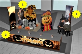 VILLAGGIO HALLOWEEN SMALL (28291-SER937)