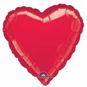 PALLONCINO IN MYLAR CUORE ROSSO 45CM (1058401)