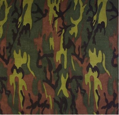 BANDANA MIMETICA MILITARE 55X55CM (12788-1048M)