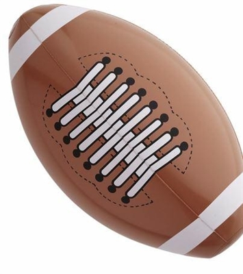 PALLONE FOOTBALL AMERICANO GONFIABILE PALLA CALCIO (13013-1856A)