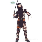 COSTUME BAMBINO NINJA MILITARE TAGLIA 7-9 ANNI (13085-81452)