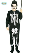 COSTUME BIMBO DA SCHELETRO TAGLIA 7-9 ANNI (13136-78712)