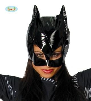 MASCHERA CAPPUCCIO COPRICAPO GATTO CAT WOMAN (13152-2699)