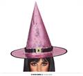 CAPPELLO DA STREGA IRIDESCENTE ROSA (13803)
