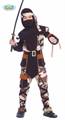 COSTUME BAMBINO NINJA MILITARE TAGLIA 5-6 ANNI (14087-81451)