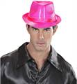 CAPPELLO NEON FLUO ROSA CON PAILLETTES (14211-0078R)