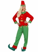COSTUME ELFO DONNA AIUTANTE BABBO NATALE TAGLIA S (14405-88991)
