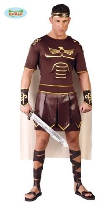 COSTUME UOMO GUERRIERO ROMANO TAGLIA UNICA (14993-80745)