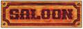 INSEGNA SALOON COWBOY 78X26CM (15026-5064I)
