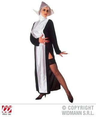 COSTUME DONNA SUORA LUNGO TAGLIA L (15057-39263)