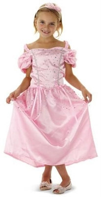 COSTUME BAMBINA PRINCIPESSA ROSA TAGLIA S (3-5 ANNI) (15146-21822)