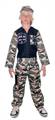 COSTUME BAMBINO MILITARE TAGLIA M 6-8 ANNI (15152-21875)