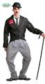 COSTUME UOMO ANNI 20/30 CHARLIE CHAPLIN TAGLIA UNICA (15269-80595)