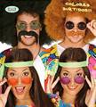 OCCHIALI HIPPIE TONDI GRANDI CON LENTI COLORATE (15335-16240)