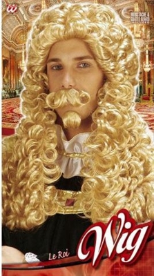 PARRUCCA RE CON BARBA E BAFFI (15376-6201R)