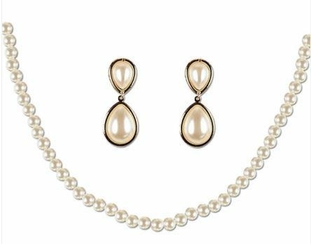 SET COLLANA DI PERLE E ORECCHINI DI PERLE MARILYN (15394-5031Y)