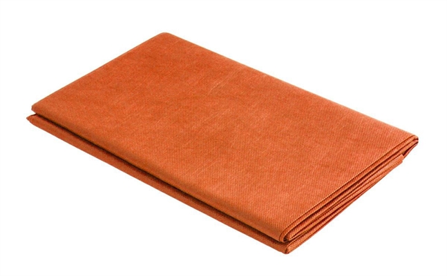 TOVAGLIA PIEGATA IN TNT ARANCIO 160X240CM (154-06)