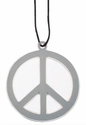 COLLANA HIPPIE PEACE AND LOVE IN PLASTICA (15413-2722H)