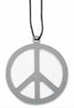 COLLANA HIPPIE PEACE AND LOVE IN PLASTICA (15413-2722H)