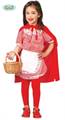COSTUME BAMBINA CAPPUCCETTO ROSSO TAGLIA 110CM (15453-81205)