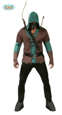 COSTUME DA ARCIERE UOMO TAGLIA UNICA (15464-80722)