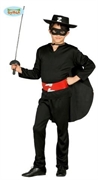 COSTUME BAMBINO ZORRO TAGLIA 7-9 ANNI (15488-78702)