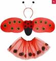 SET TRAVESTIMENTO COCCINELLA CERCHIETTO ALI E TUTU (15529-8222L)