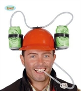 CAPPELLO CASCO PER LATTINE CON CANNUCCIA COLOR ASS (15545-16101)