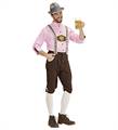 COSTUME UOMO BAVARESE CAMICIA E PANTALONI TAGLIA M (15582-73462)