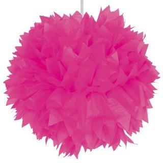 POM POM FUCSIA DIAMETRO 30CM (15809-22813)