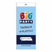 TOVAGLIA PIEGATA IN PVC AZZURRA 137X274CM (15827-14702)