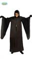 COSTUME UOMO MORTE CON CAPPUCCIO NERO TAGLIA UNICA (16160-80148)