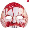 MASCHERA S/MENTO MEZZO VISO PSYCHO INSANGUINATA (16346-05702)
