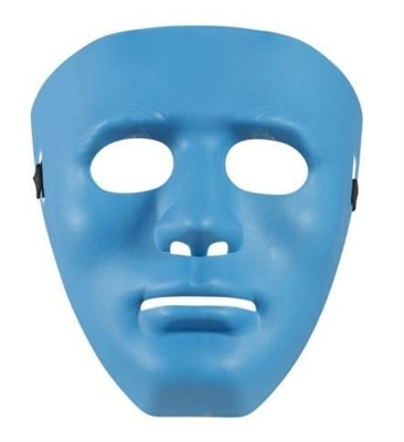 MASCHERA BLU ULTRA QUALITA UOMO INVISIBILE (16356-00854)