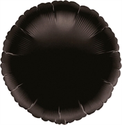 PALLONCINO IN MYLAR TONDO NERO 45CM (16415-0068101)