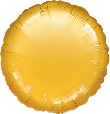 PALLONCINO IN MYLAR TONDO ORO 45CM (16417-2058501)