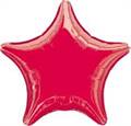 PALLONCINO IN MYLAR STELLA ROSSO 45CM (16424-3058401)