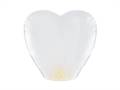 LANTERNA VOLANTE CUORE BIANCA 37X93X95CM (16543-LAMP3T-KAR)