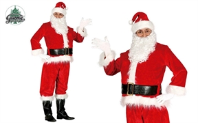 BABBO NATALE COMPLETO DI TUTTO TAGLIA UNICA (16644-42687)