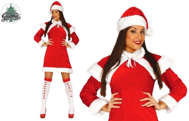 BABBINA NATALE DI QUALITA TESSUTO CALDO C-CAPPELLO (16648-42688)