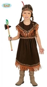COSTUME DA INDIANO BIMBA TAGLIA 5-6 ANNI (17570-82720)