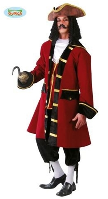 COSTUME CAPITANO PIRATA CON CINTURA TAGLIA 52-54 (17613-80515)