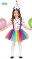 COSTUME DA CLOWN BIMBA TAGLIA 7-9 ANNI (17616-85587)