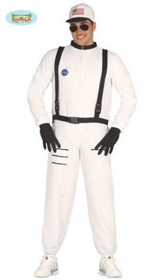 COSTUME UOMO DA ASTRONAUTA TAGLIA UNICA (17648-80807)